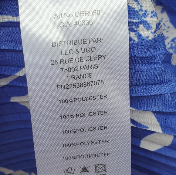 Leo & Ugo Paris Bold Print Midi Dress - Picture 6 of 7